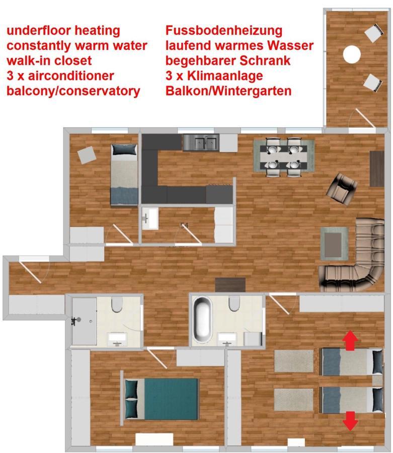 Swiss Central Luxury Apartment 132M2 Saraybosna Dış mekan fotoğraf